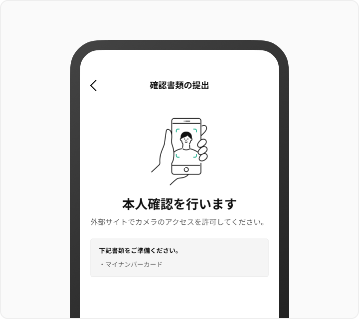 携帯番号の認証